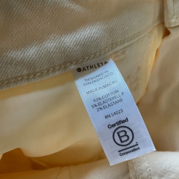 Athleta Flex Straight Leg Ankle Jean Size 10T - Picture 8 of 8
